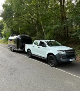 Car Towing Airstream